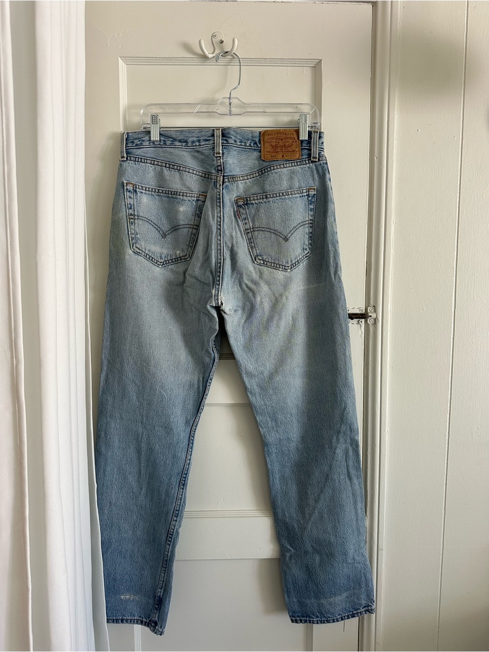 Levi's Men's Relaxed Light Blue Denim Jeans